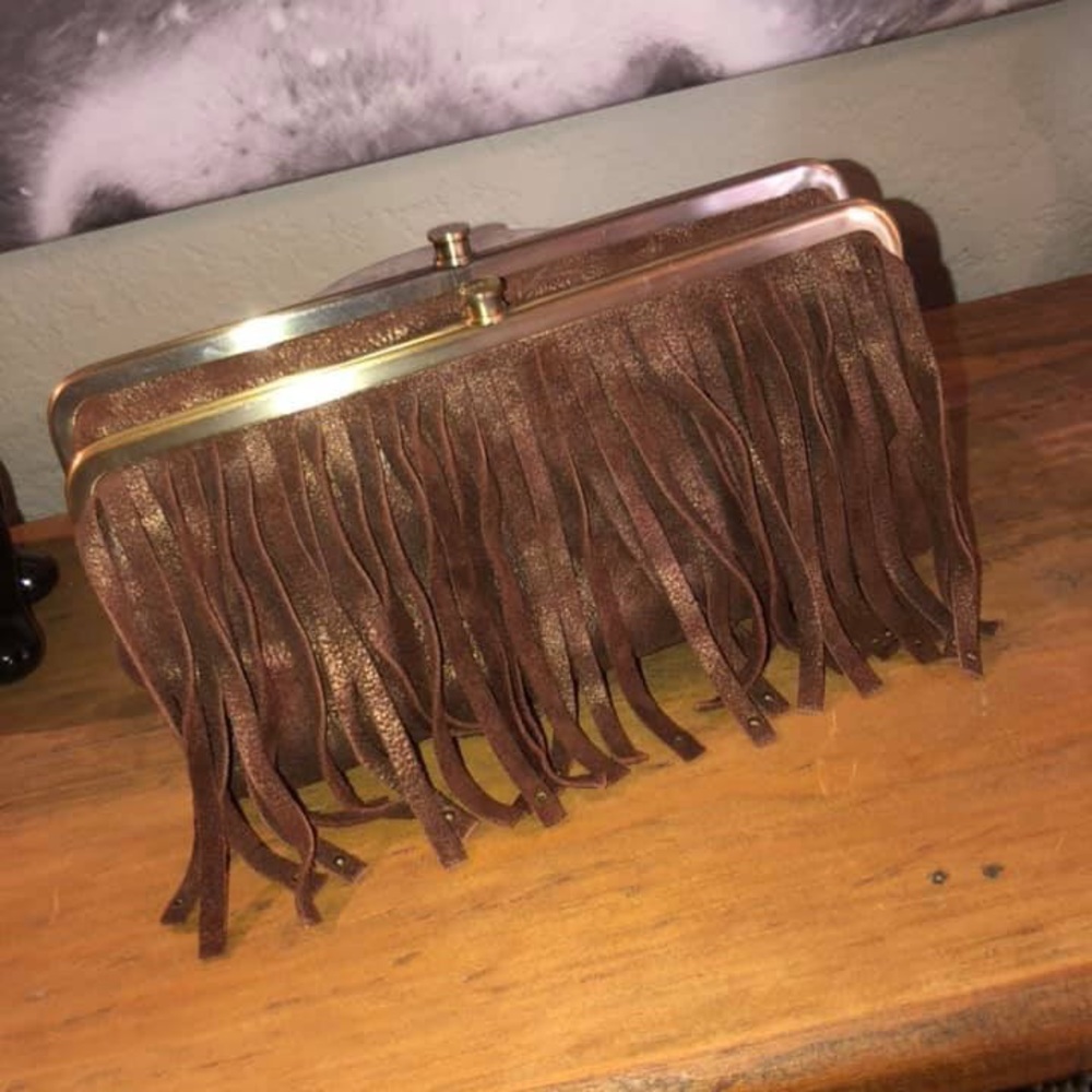Hobo Brand Fringe Wallet